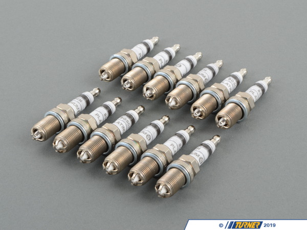 Bosch Spark Plugs - Set Of Twelve 121200376072KT