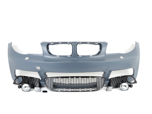 BMW E82 E88 M-Tech Style Front Bumper - with fog lights