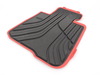 Genuine BMW Genuine BMW Sport Line Rubber Floor Mat Set - Front 51472348156 View 4