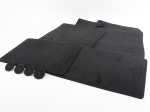 Genuine MINI Set Of Floormats, Velours, S - JCW Carb. Black