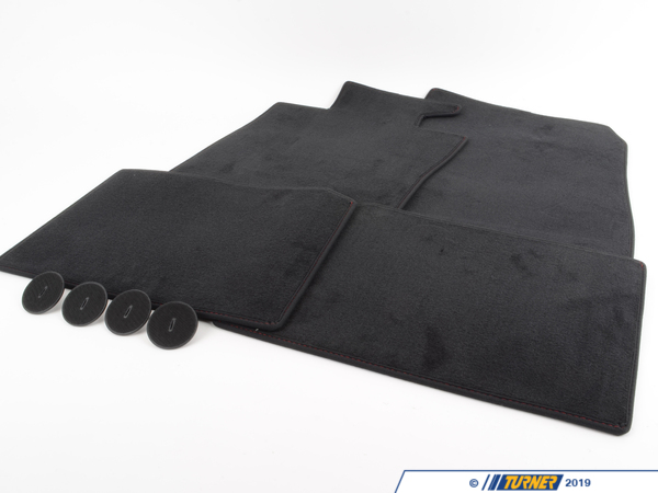 Genuine MINI Genuine MINI Set Of Floormats, Velours, S - JCW Carb. Black 51479811685