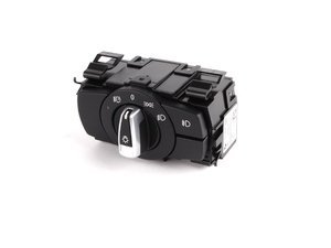 Genuine BMW Headlight Switch - Chrome