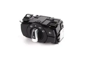Genuine BMW Headlight Switch - Chrome