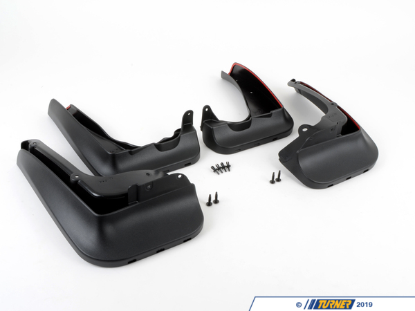 Genuine BMW Front & Rear Splash Guard Kit 82162218983KT