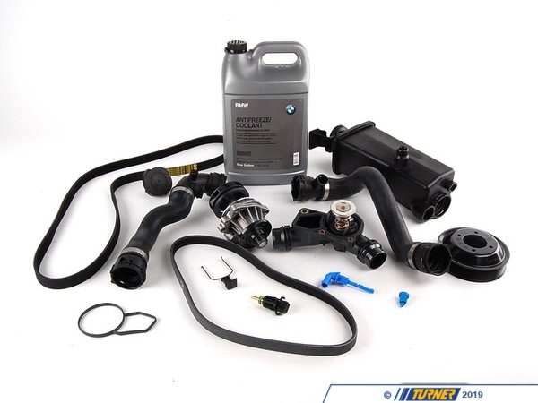 Genuine BMW Genuine BMW - Level 2 Cooling System Refresh Kit + Belts - E46 M52, M54 ECSE461711-2
