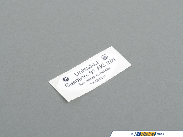 Genuine BMW Genuine BMW Label "premium Fuel Unleade - 71212122367 71212122367