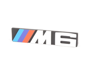 Genuine BMW ///M6 Emblem - Front - E24 M6