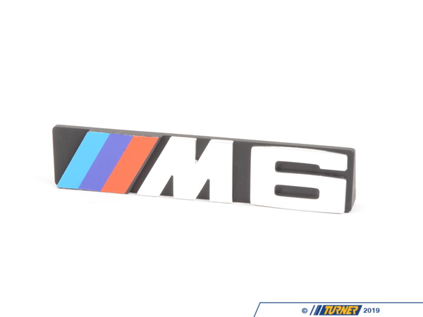 Genuine BMW Genuine BMW ///M6 Emblem - Front - E24 M6 51141965980