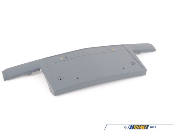 Genuine BMW Genuine BMW Licence Plate Base Primed Chromline - 51117142202 - E65 51117142202