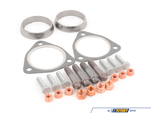 Assembled By ECS Exhaust Center Pipe Installation Kit - Front 11627830668KT2