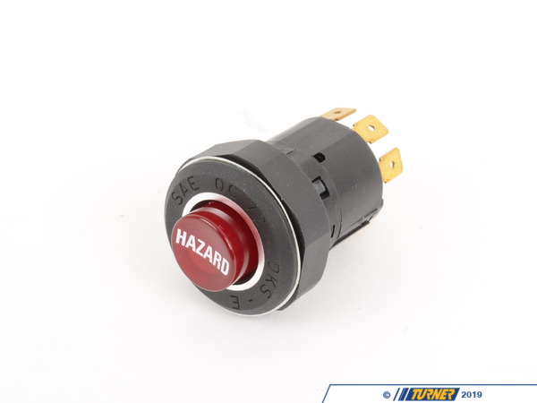 Genuine BMW Genuine BMW Hazard Light Switch - 2002tii, 2002, E9 3.0CS, E3 Bavaria, 3.0S, E3 3.0Si 61311356193