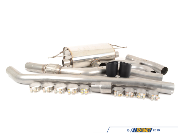 Milltek Sport Performance Dual Exit Street Cat Back - Polished Tips - F32 428 SSXBM1012