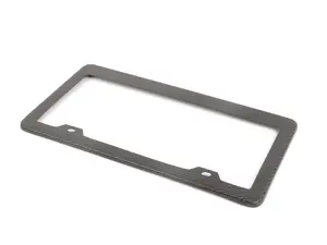 Carbon Fiber License Plate Frame 