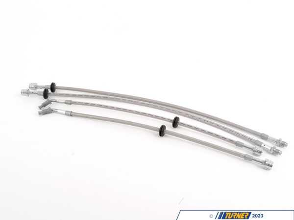 NM Engineering NM Stainless Steel Brake Lines Set H.BMWM.4.035.CLR NM.868856