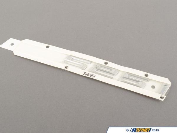 Genuine BMW Genuine BMW Label - 525I - 51147039784 51147039784