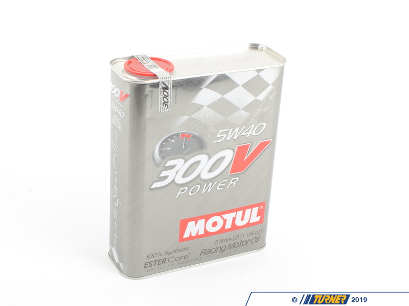 104242 - MOTUL 300V 5W-40 Competition Race Oil - 2 liter can - (NO