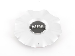 Genuine MINI Hub Cap, Silver