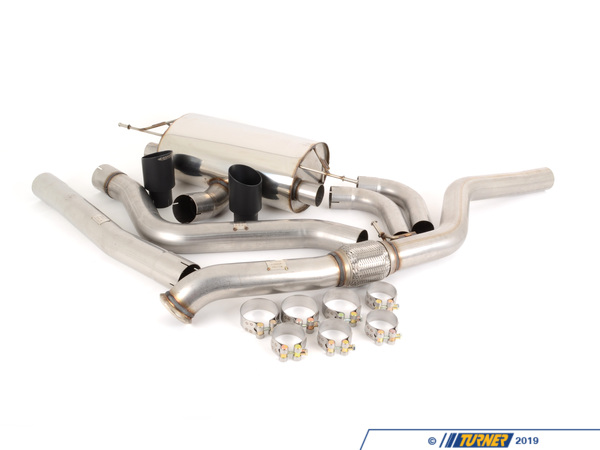 Milltek Sport Performance Street Cat Back - Black Tips - F22 M235i SSXBM988
