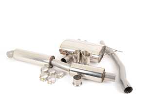 Cat-Back Exhaust System - Resonated Dual GT90 F56/F57 MINI Cooper S/JCW