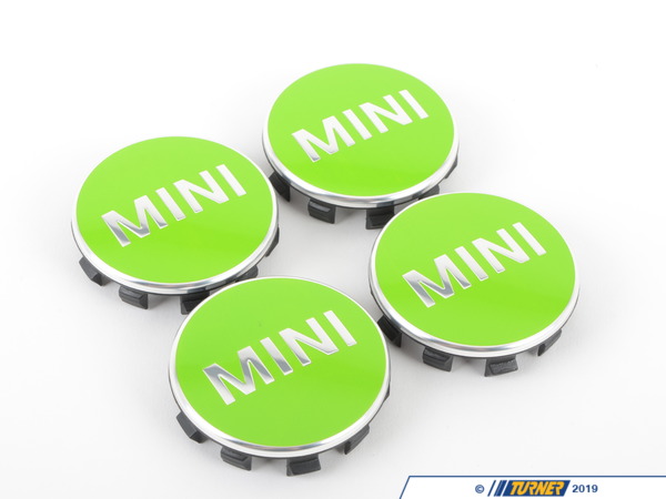 Genuine MINI Genuine MINI Wheel Center Cap For Mini Apple Green - 36132354150 36132354150