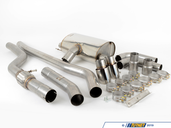 Milltek Sport Performance Dual Exit Race Cat Back - Polished Tips - F32 428 SSXBM1005