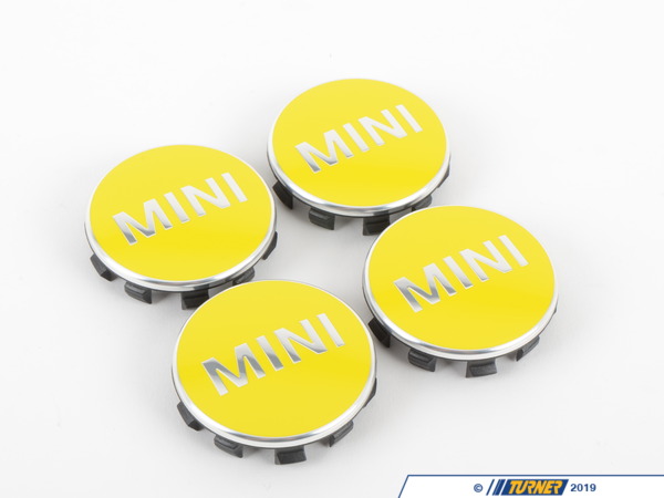 Genuine MINI Genuine MINI Wheel Center Cap For Mini Bright Yellow - 36132354151 36132354151