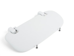 Genuine MINI Sun Visor, Lateral Grau - 51167134459