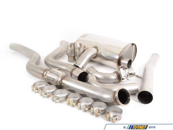 Milltek Sport Performance Race Cat Back - Polished Tips - F22 M235i SSXBM989