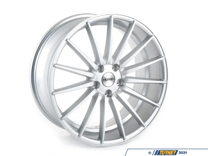 084-4KT1 - Alzor Style 084 Square Wheel Set - Silver - 19x8