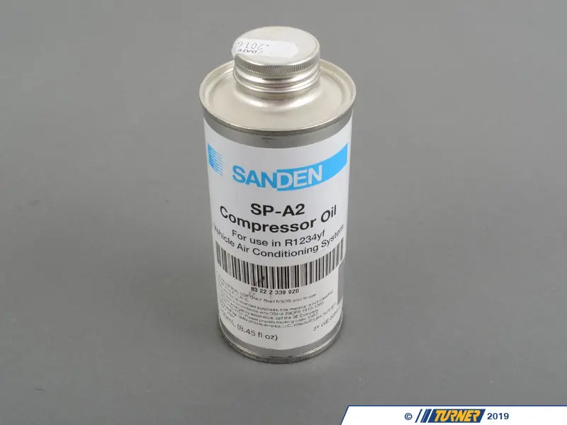 83222339920 - Genuine Mini REFRIGERANT OIL SANDEN SP-A2 | Turner