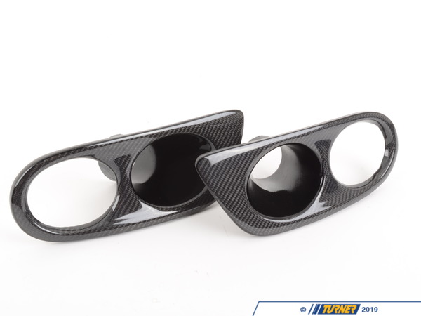 ECS E46 Fog Light Inserts - carbon fiber 008002ECS09A