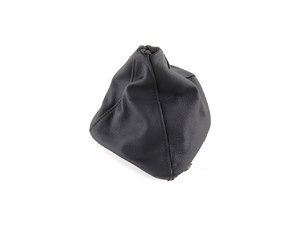 Genuine BMW Leather Gear Lever Cover Schwarz - 25111222755 - E39