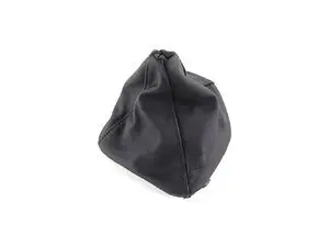 Genuine BMW Leather Gear Lever Cover Schwarz - 25111222755 - E39