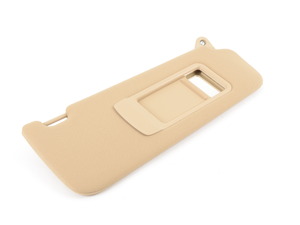 Genuine BMW Beige Sun Visor - Right
