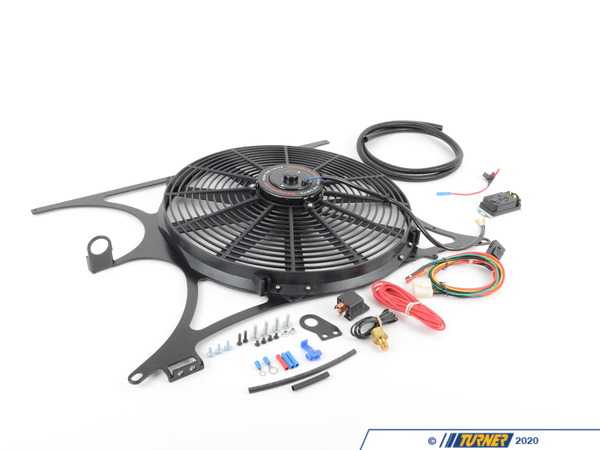 Mishimoto Mishimoto Performance Aluminum Fan Shroud Kit - w/ Fan Controller & Sensor/Probe - E36 M50 M52 MMFS-E36-92K