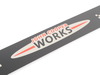 Genuine MINI Genuine MINI JCW Black Metal Door Entry Strip - Checkered 51477406651 View 1