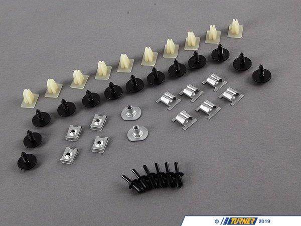 Genuine BMW Genuine BMW Front Fender Liner Hardware Kit - E46 E4651_32