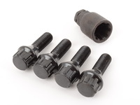 ECS 12x1.5 Extended Wheel Locks For Wheel Spacers- select the size 003901ECSBM