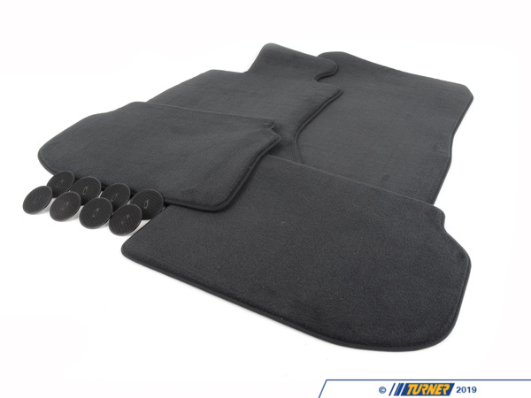 Genuine BMW Genuine BMW Floor Mat Set - Anthracite / Black - F10   51477220428