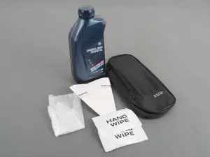 Genuine BMW 10W-60 Engine Oil & Oil Storage Bag Combo - S54 S62 S65 S85