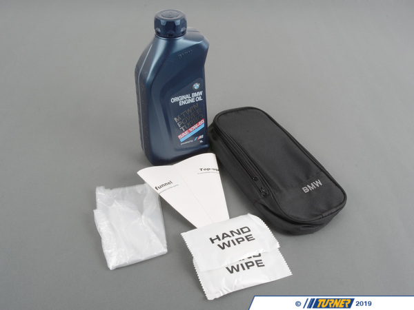 Genuine BMW Genuine BMW 10W-60 Engine Oil & Oil Storage Bag Combo - S54 S62 S65 S85 83292158848KT