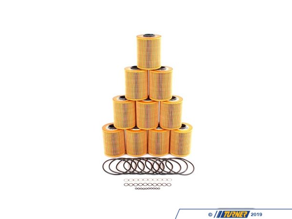 Mann OEM Mann Oil Filter Kits - Pack Of 10 - S50 S52 S54 11427833769Mn-10