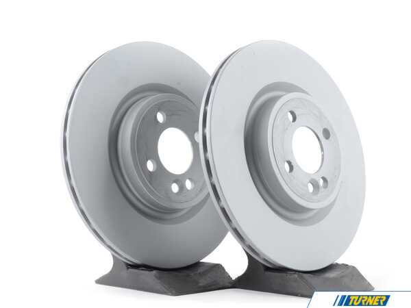 Zimmermann Front JCW Brake Rotors ( Non-Cross Drilled ) - Pair 12.44" (316x22) 34116855781KT2