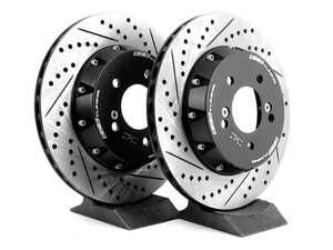 E39 M5, E46 M3 ECS 2-Piece Rear Brake Rotors - Pair (328x20)