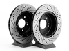 ECS E39 M5, E46 M3 ECS 2-Piece Rear Brake Rotors - Pair (328x20) 011699ecsKT View 2