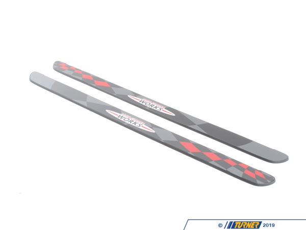 Genuine MINI Genuine MINI Mini Led Door Sill Cover Strips Jcw Pro - 51472357729 51472357729
