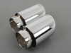 ECS ECS Tuning Swivel Exhaust Tip Pair - 3.5" Chrome - BMW & MINI 006555ecs04a01KT View 3
