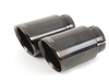 ECS ECS Tuning Swivel Exhaust Tip Pair - 3.5" Black Chrome - BMW & MINI 006555ecs04a02KT View 3