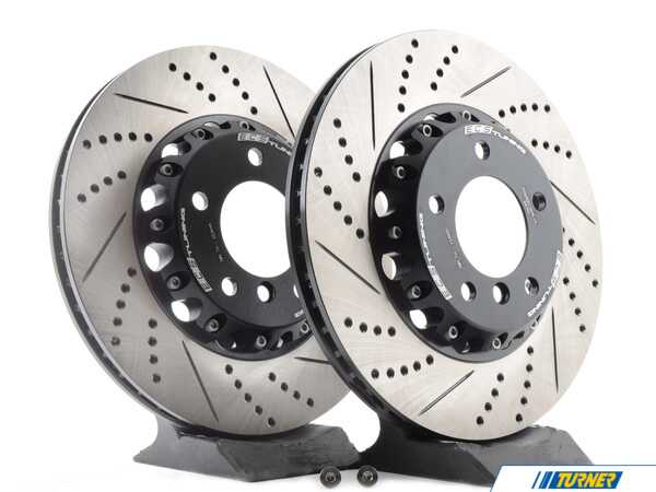 ECS E46 330i/ci, Z4 ECS 2-Piece Front Brake Rotors - Pair (325x25) 003295ECS01KT