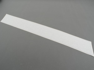 Genuine MINI Bonnet / Hood Stripe - Silver With Black Pinstripe - Left